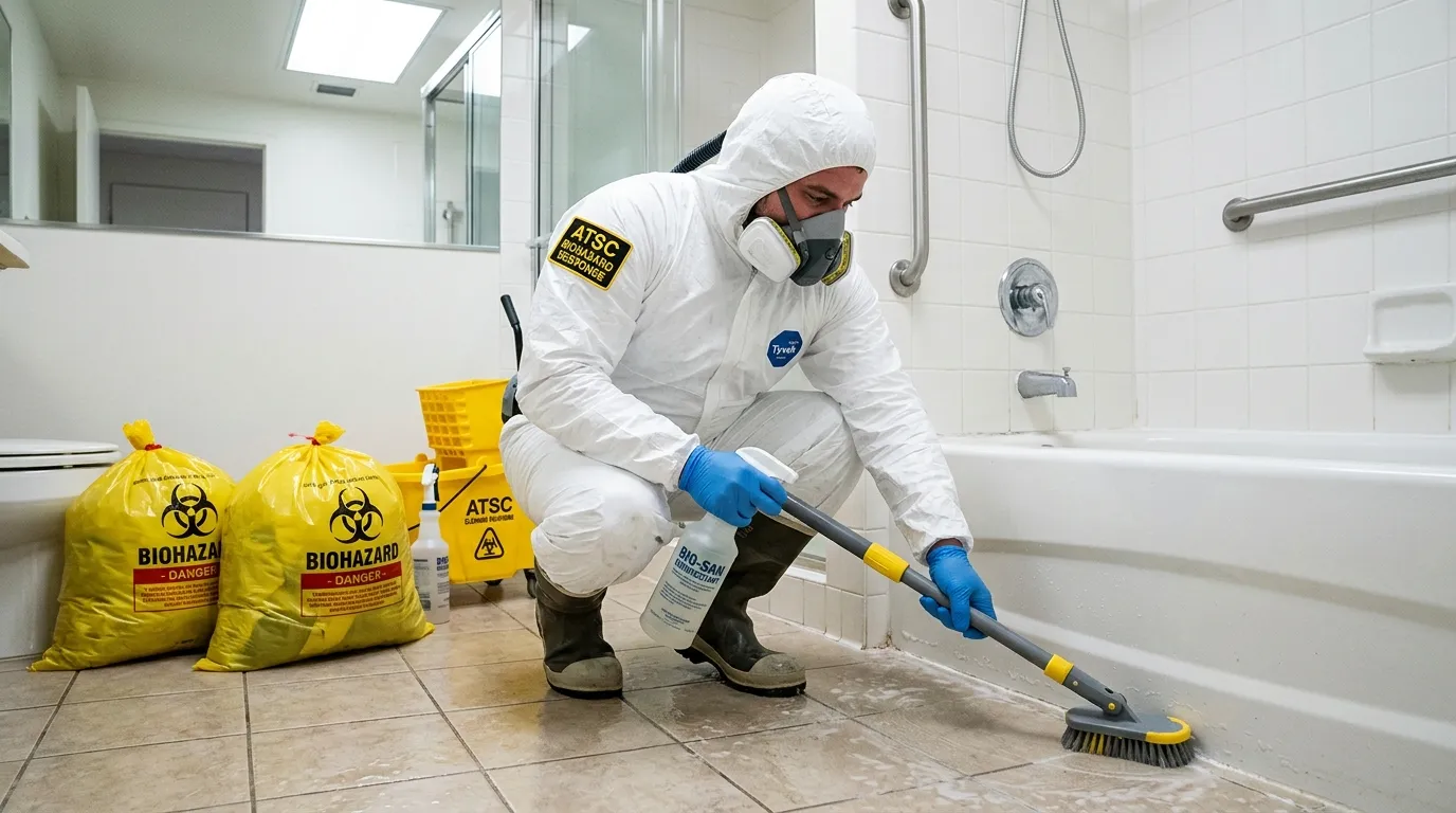 Decontamination equipment deployed for Blood Cleanup in Columbus